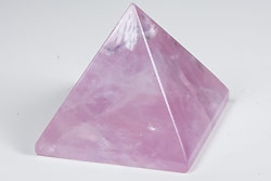Rosenquarzpyramide 60x60xx60