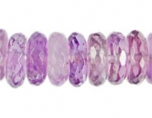 Amethyst A/A+ fac. Rondellen Ø 3x8 mm