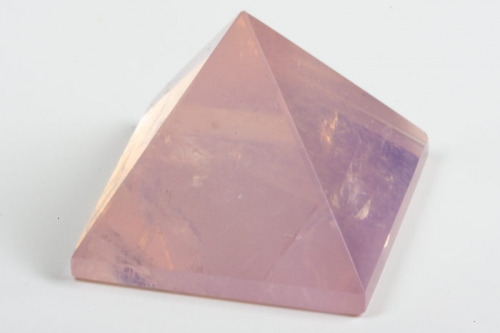 Rosenquarzpyramide 30x30x30 mm